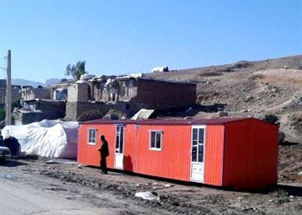 تحویل 235 اتاقک اسکان موقت برای زلزله&zwnj;زدگان آذربایجان&zwnj;شرقی