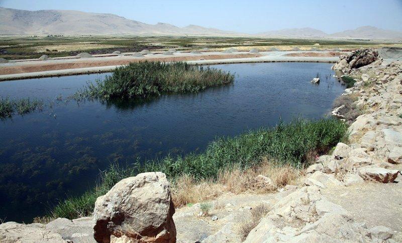 افزایش صد در صدی حجم آب تالاب هشیلان افزایش صد در صدی حجم آب تالاب هشیلان