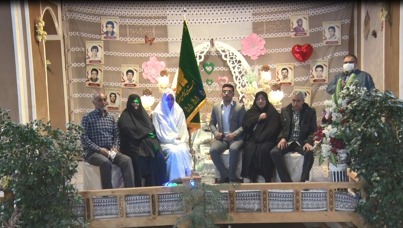 پیوند چهارده زوج به سبک ازدواج آسان در میبد پیوند چهارده زوج به سبک ازدواج آسان در میبد