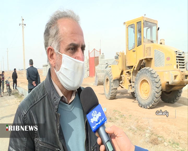تخریب ساخت و ساز&zwnj;های غیر مجاز در پاکدشت