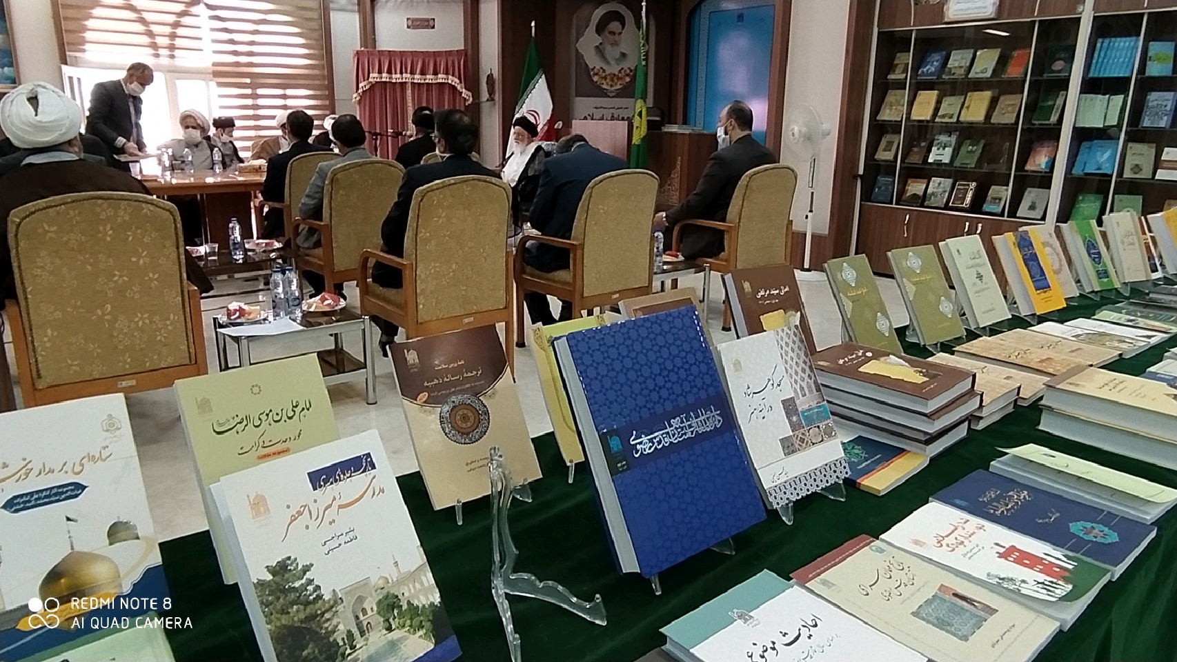 رونمایی از دو کتاب در بازدید آیت الله علم الهدی از بنیاد پژوهش های اسلامی آستان قدس