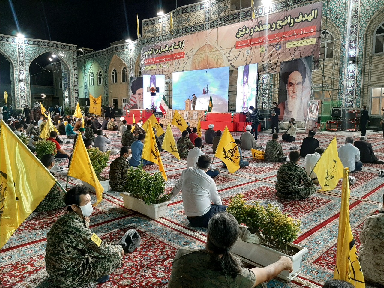 برگزاری همایش بین&zwnj;المللی لشکر فاطمیون در حرم رضوی