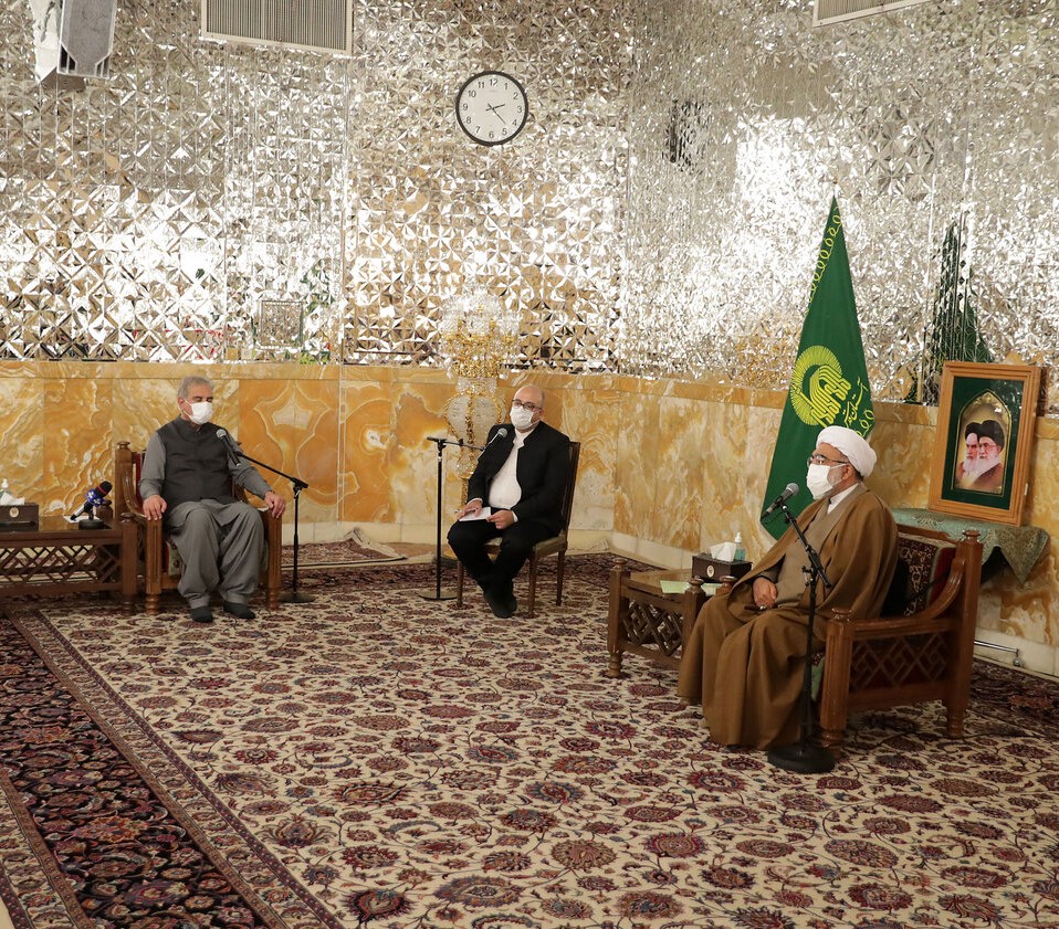 دیدار وزیر امور خارجه پاکستان با تولیت آستان قدس رضوی دیدار وزیر امور خارجه پاکستان با تولیت آستان قدس رضوی