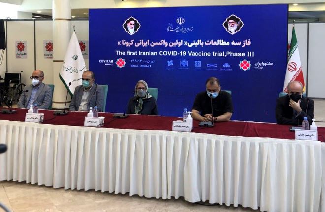 نیمی از داوطلبان، مرحله سوم آزمایش انسانی واکسن برکت را موفق گذراندند