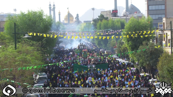 آئین استقبال از کاروان نمادین حضرت معصومه (س) در قم