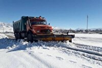 برف‌روبی ۷۷۲ کیلومتر از راه‌های شریانی ایلام
