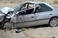 دو جانباخته براثر واژگونی مرگبار پژو ۴۰۵ در کرمانشاه