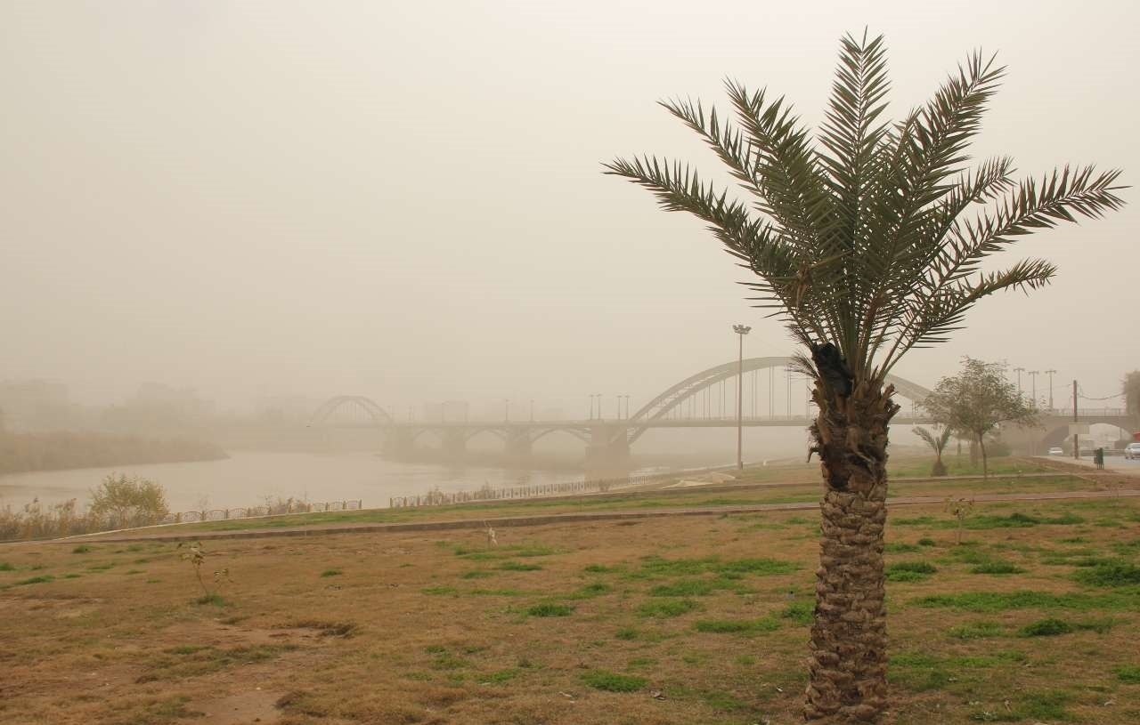 آبادان و خرمشهر در وضعیت نارنجی آلودگی هوا