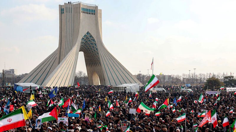 بازتاب گسترده حضور ایرانیان در راهپیمایی ۲۲ بهمن