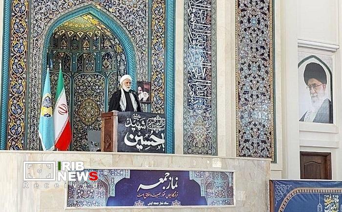 تاکید امام جمعه کیش بر شکست ناپذیری و پیروزی جبهه حق