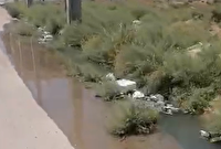 گلایه از وضعیت نامناسب جوی آب در روستای جرسقان