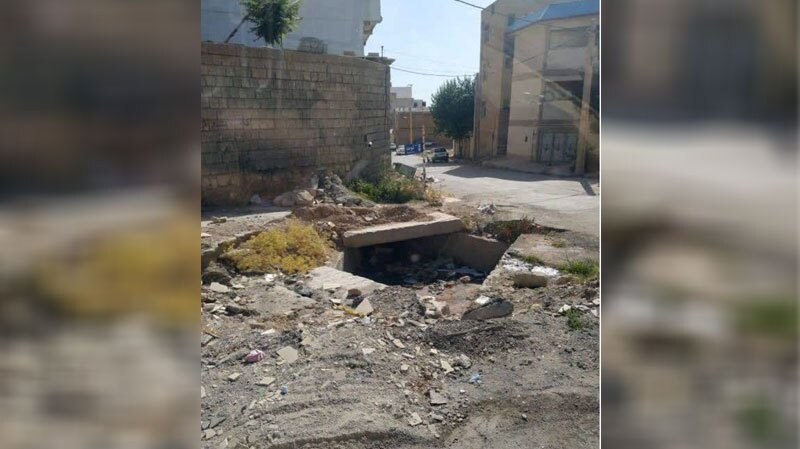 انتقاد از پل رها شده در جاده مهران