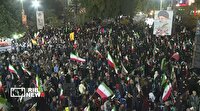 قدرت نمایی مردم استان دارالحماسه بوشهر در خیابان‌ها