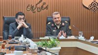 قدردانی فرمانده نیرو‌های انتظامی گیلان از اقدامات جهادی سازمان صدا و سیما در جنگ رمضان