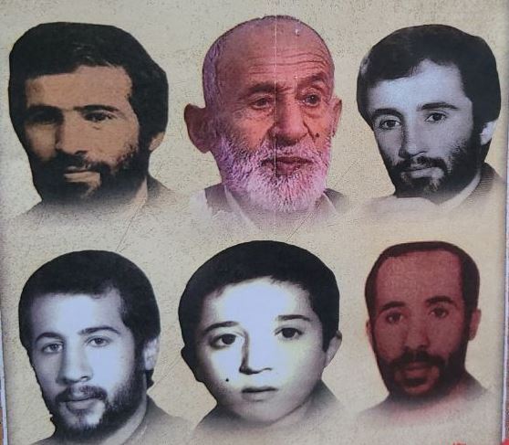 مراسم چهلمین روز درگذشت‌ام الشهدا جمادیل حاج علی عسکری در فومن