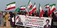 پیاده‌روی جان‌فدایان ایران در سواحل قشم