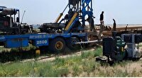 حفر چاه آب شرب در روستای حصار عیسی جاجرم آغاز شد