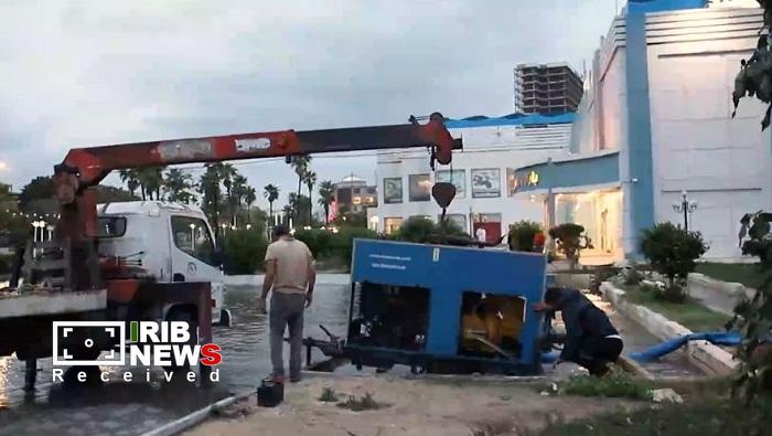 پاسخگویی به بیش از ۲۵۱ تماس در طوفان و بارندگی اخیر کیش
