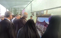ورود وزیر فرهنگ و ارشاد به جزیره هرمز