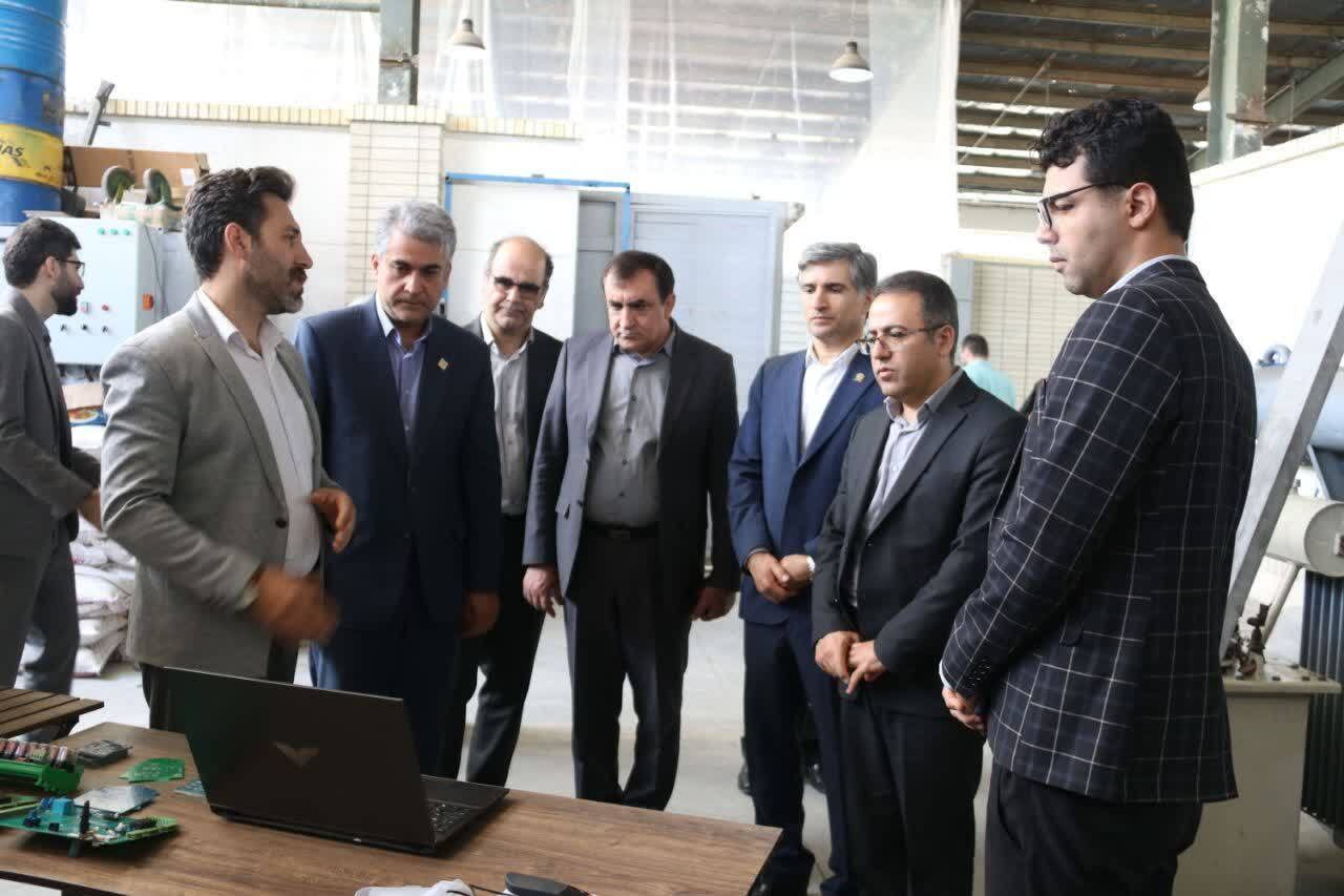 معاون فناوری و نوآوری وزارت علوم از ظرفیت‌های فناورانه کرمانشاه بازدید کرد