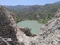 دریاچه فصلی گرمک؛ جلوه‌ای کم‌نظیر از طبیعت بکر در جاجرم