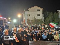 عزاداری ساکنان کیش در شب شهادت امام جواد الائمه علیه السلام