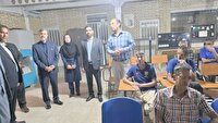 بازدید دادستان کرمان از کارگاه‌های آموزشی فنی و حرفه‌ای زندان مرکزی