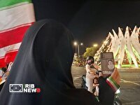 هشتادو یکمین شب حماسه خیابان به یاد شهید جمهور در کیش