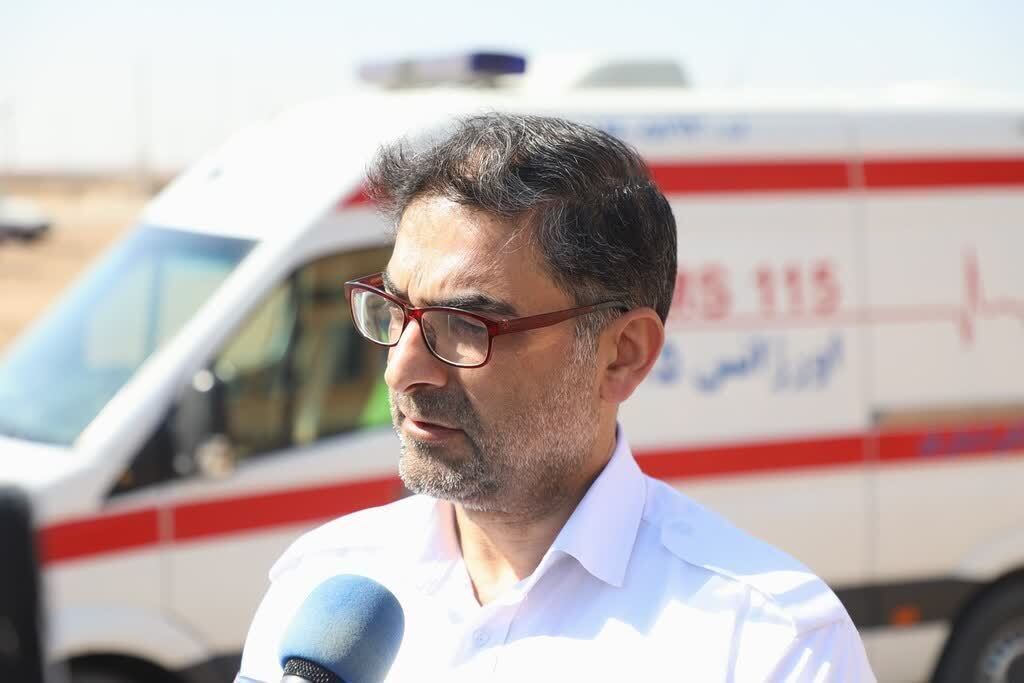 یک فوتی بر اثر تصادف با خودروی پرشیا در اتوبان کاشان قم