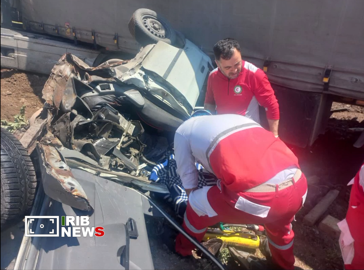 انحراف به چپ، عامل مرگ راننده ۴۰ ساله پراید در جاده خلخال