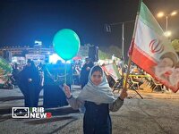 میدان داری ساکنان کیش در نود و سومین شب از حماسه خیابان