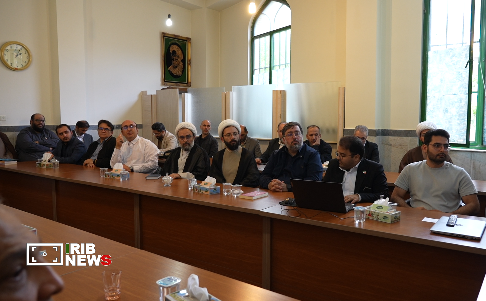 آئین رونمایی از بخش آذربایجانیِ سایت دارالارشاد اردبیل