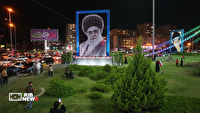 رونمایی از سازه‌ی نمادین شهری رهبر شهید در قم
