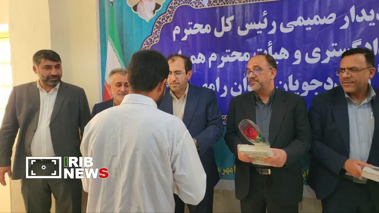 آزادی ۱۹ زندانی واجد شرایط از زندان رامهرمز آزادی ۱۹ زندانی واجد شرایط از زندان رامهرمز