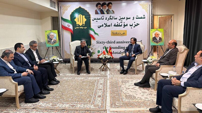 مراسم شصت و سومین سالگرد تاسیس حزب مؤتلفه اسلامی برگزار شد