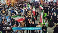 اجتماع شبانه اردبیلی ها میعادگاه قلب‌هایِ عاشقِ وطن