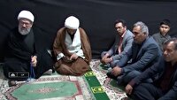 آیین بزرگداشت شهدای خدمت در شهرستان بن