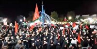  تجدید میثاق مردم ورامین با راه شهید رهبر در صدو سیزدهمین اجتماع شبانه
