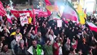 مردم ایلام و مشت‌هایی که با اقتدا به مشت گره کرده رهبر شهید، مبعوث شده‌اند