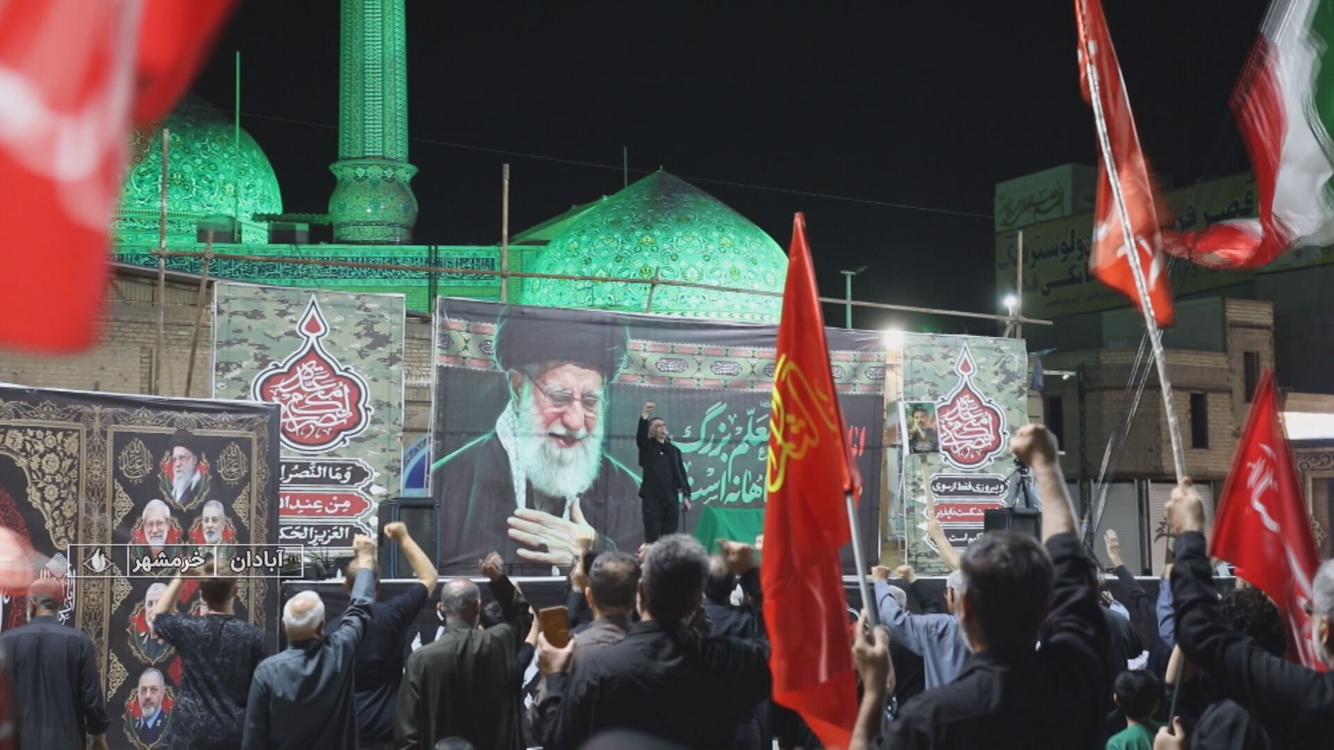 یکصد و بیست و سومین  شب پایداری مردم آبادان و خرمشهر پای انقلاب