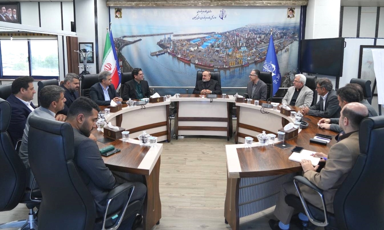 هم‌افزایی سازمان بنادر و دریانوردی و سازمان پدافند غیرعامل کشور برای ارتقای ایمنی و تاب‌آوری بنادر گیلان