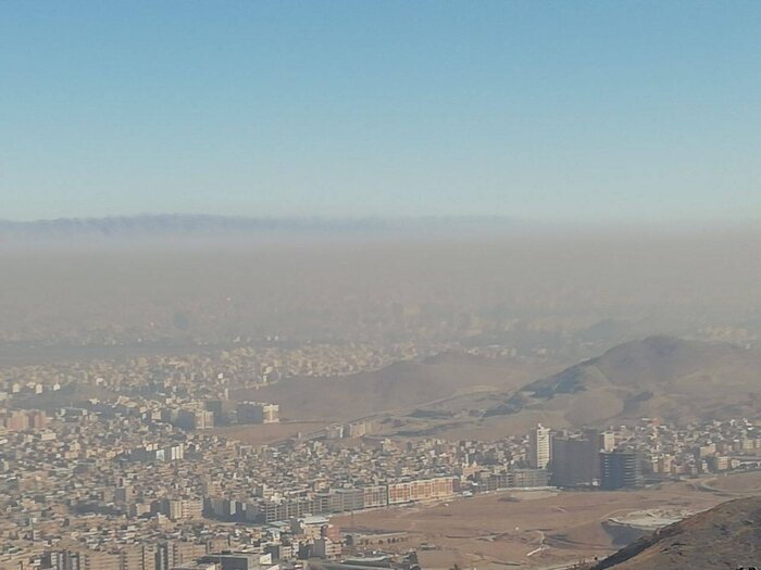هوای کلانشهر مشهد همچنان آلوده است