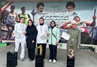 نشان نقره پارادوومیدانی‌کار کردستانی در مسابقات کشوری