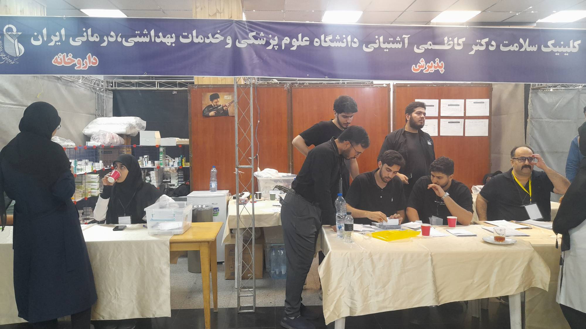 از درمان زائران تا ادای دین به رهبر شهید؛ روایت خادمان سلامت در موکب دانشجویی