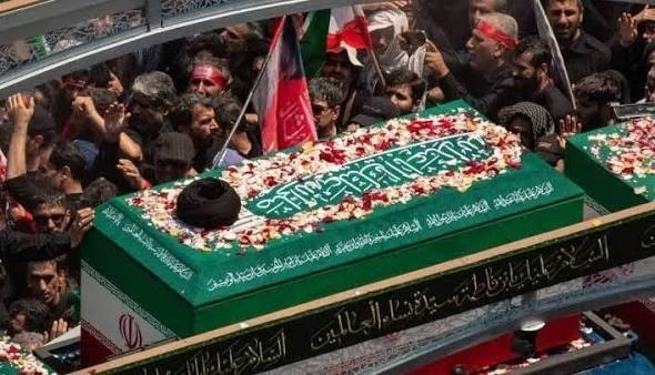 مراسم تشییع و تدفین رهبر شهید انقلاب در مشهد