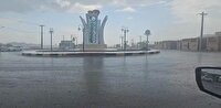 بارش باران تابستانه در بشاگرد