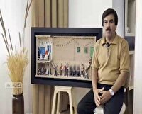 هنرمند شیروانی خالق آثار هنری تابلو‌های سه بعدی