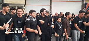 سوگواری «تخته چالانلار» در روستای فیروزسالار آذرشهر