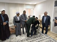 تکریم جانبازان و خانواده  شهدا دربوکان در سالگرد شهدای اقتدار جمهوری اسلامی