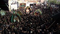 نخل گردانی جهادیه سمنان به یاد شهید علقمه